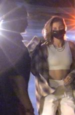 HAILEY and Justin BIEBER at Boa Steakhouse in West Hollywood 09/16/2020