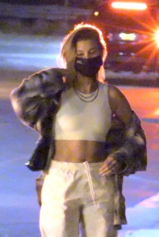 HAILEY and Justin BIEBER at Boa Steakhouse in West Hollywood 09/16/2020