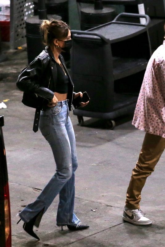 HAILEY and Justin BIEBER at Catch LA in West Hollywood 09/23/2020