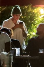 HAILEY and Justin BIEBER at Matsuhisa in Beverly Hills 09/10/2020