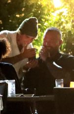 HAILEY and Justin BIEBER at Matsuhisa in Beverly Hills 09/10/2020