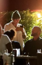 HAILEY and Justin BIEBER at Matsuhisa in Beverly Hills 09/10/2020