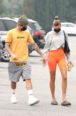 HAILEY and Justin BIEBER Heading to Pilates Class in Beverly Hills 09/12/2020