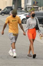 HAILEY and Justin BIEBER Heading to Pilates Class in Beverly Hills 09/12/2020