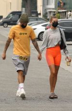 HAILEY and Justin BIEBER Heading to Pilates Class in Beverly Hills 09/12/2020