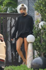 HAILEY and Justin BIEBER Visiting a Friend in West Hollywood 09/15/2020