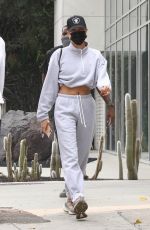 HAILEY BIEBER and JUSTINE SKYE Out in West Hollywood 09/11/2020