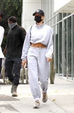 HAILEY BIEBER and JUSTINE SKYE Out in West Hollywood 09/11/2020