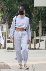 HAILEY BIEBER and JUSTINE SKYE Out in West Hollywood 09/11/2020