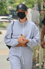 HAILEY BIEBER and JUSTINE SKYE Out in West Hollywood 09/11/2020