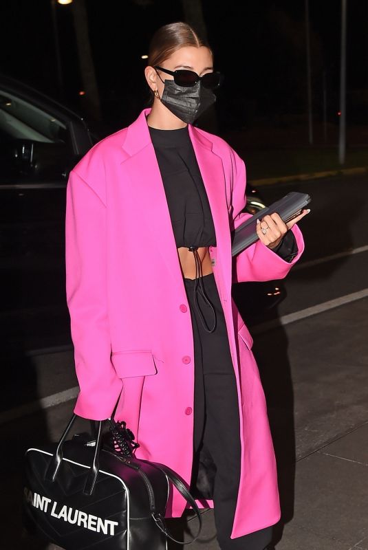HAILEY BIEBER and KENDALL JENNR Arrives at Airport in Milan 09/27/2020