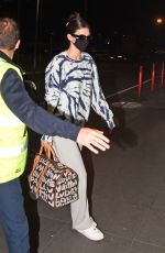 HAILEY BIEBER and KENDALL JENNR Arrives at Airport in Milan 09/27/2020