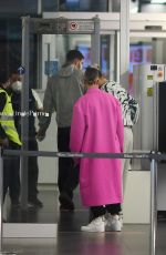 HAILEY BIEBER and KENDALL JENNR Arrives at Airport in Milan 09/27/2020