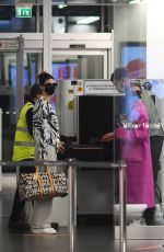 HAILEY BIEBER and KENDALL JENNR Arrives at Airport in Milan 09/27/2020