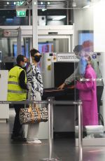 HAILEY BIEBER and KENDALL JENNR Arrives at Airport in Milan 09/27/2020