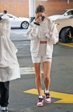 HAILEY BIEBER Arrives at a Medical Building in Beverly Hills 09/29/2020