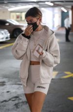 HAILEY BIEBER Arrives at a Medical Building in Beverly Hills 09/29/2020