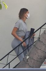 HAILEY BIEBER Arrives at Studio in Beverly Hills 09/18/2020