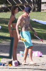 HAILEY BIEBER in Bikini on Vacation in Idaho 09/02/2020