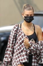 HAILEY BIEBER, KENDALL JENNER and JUSTINE SKYE Out for Lunch in West Hollywood 09/09/2020