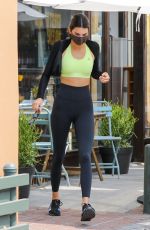 HAILEY BIEBER, KENDALL JENNER and JUSTINE SKYE Out for Lunch in West Hollywood 09/09/2020