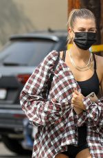 HAILEY BIEBER, KENDALL JENNER and JUSTINE SKYE Out for Lunch in West Hollywood 09/09/2020