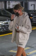 HAILEY BIEBER Leaves a Medical Office in Beverly Hills 09/29/2020
