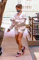 HAILEY BIEBER Leaves a Medical Office in Beverly Hills 09/29/2020