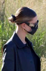 HAILEY BIEBER Out and About in Milan 09/27/2020