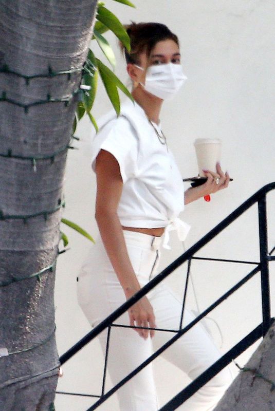 HAILEY BIEBER Out and About in West Hollywood 09/28/2020