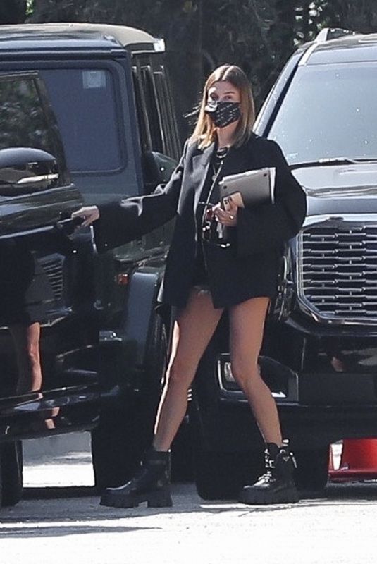 HAILEY BIEBER Out in Los Angeles 09/22/2020