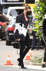 HAILEY BIEBER Out in Milan 09/26/2020