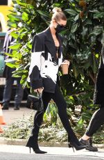 HAILEY BIEBER Out in Milan 09/26/2020