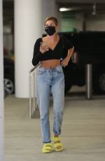 HAILEY BIEBER Out with Her Dog in Los Angeles 09/08/2020