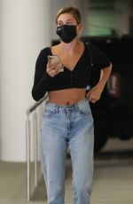 HAILEY BIEBER Out with Her Dog in Los Angeles 09/08/2020