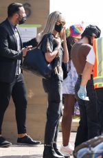 HEIDI KLUM Arrives at Nobu in Malibu 09/27/2020