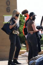 HEIDI KLUM Arrives at Nobu in Malibu 09/27/2020
