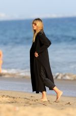 HEIDI KLUM Out on the Beach in Malibu 09/27/2020