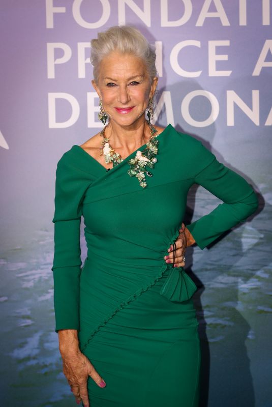 HELEN MIRREN at Monte-carlo Gala for Planetary Health 09/24/2020