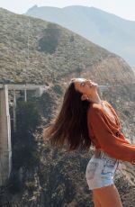 HELEN OWEN in Denim Shorts - Instagram Photos 09/22/2020