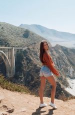 HELEN OWEN in Denim Shorts - Instagram Photos 09/22/2020
