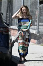 HILARY DUFF at a Local Park in Los Angels 09/04/2020