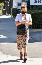 HILARY DUFF Out and About in Los Angeles 09/19/2020