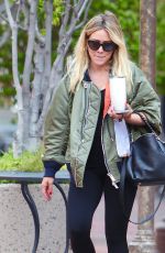 HILARY DUFF Out for Coffee in Los Angeles 09/07/2020