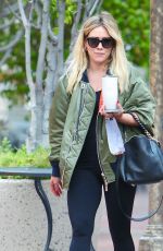 HILARY DUFF Out for Coffee in Los Angeles 09/07/2020