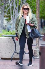 HILARY DUFF Out for Coffee in Los Angeles 09/07/2020