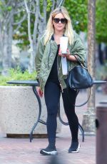 HILARY DUFF Out for Coffee in Los Angeles 09/07/2020