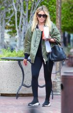 HILARY DUFF Out for Coffee in Los Angeles 09/07/2020