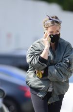 HILARY DUFF Out in Los Angeles 09/26/2020