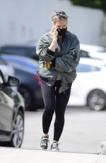 HILARY DUFF Out in Los Angeles 09/26/2020